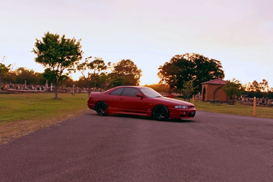 Nissan Skyline R33 wheels Koya Driftek 17″ 9J ET22 235/45 ET20 coupe 
