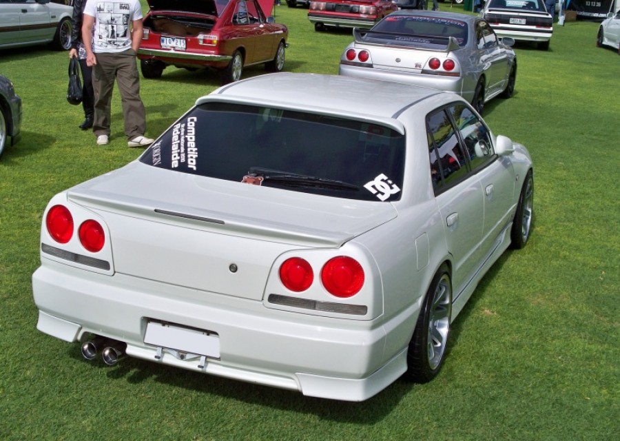 Nissan Skyline R34 wheels Origin DNA-01 17″ 9J ET30 215/45 9.5J ET15 235/45 sedan 