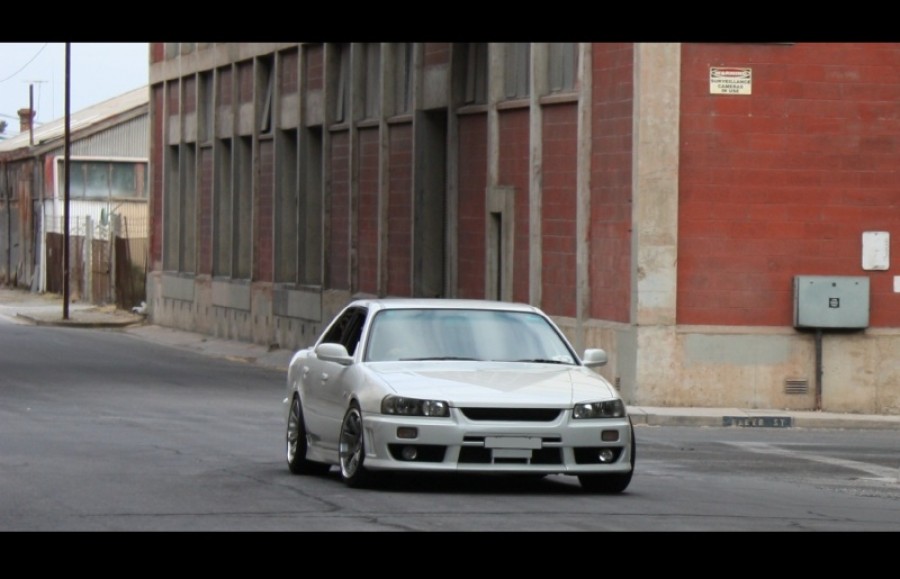 Nissan Skyline R34 wheels Origin DNA-01 17″ 9J ET30 215/45 9.5J ET15 235/45 sedan 