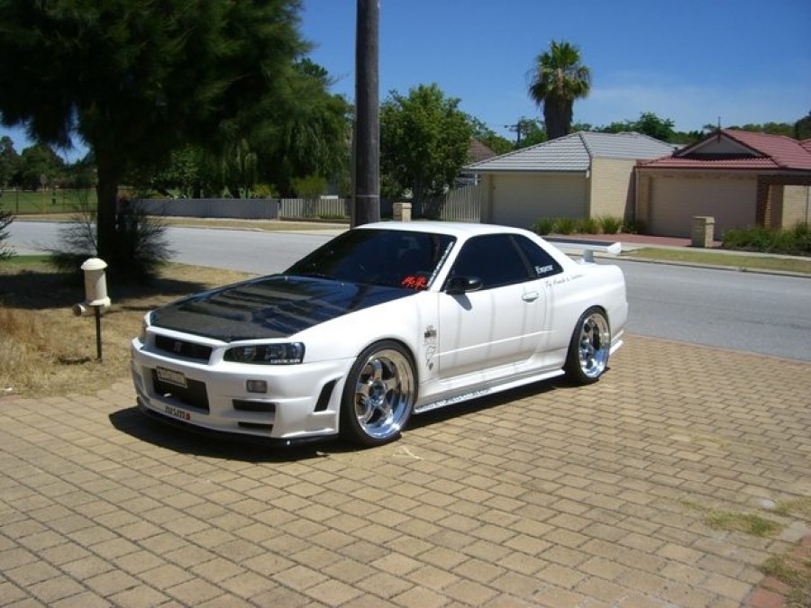 Nissan Skyline R34 wheels Work Meister S1 2P 20″ 10.5J ET6 275/30 ET-7 GTR 