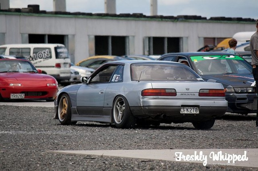 Nissan Silvia S13 wheels Advan Yokohama SA3R 17″ 9J ET13 215/40 ET8 215/45