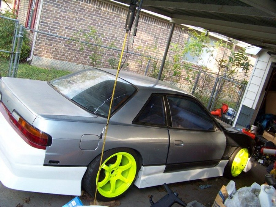Nissan Silvia S13 wheels Rays Gram Ligths 57 D 18″ 9.5J ET12 235/40