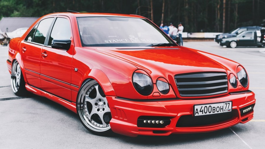 Mercedes-Benz E-Class W210 wheels Kleemann TS6 20″ 10J ET40 245/30 11J 285/25