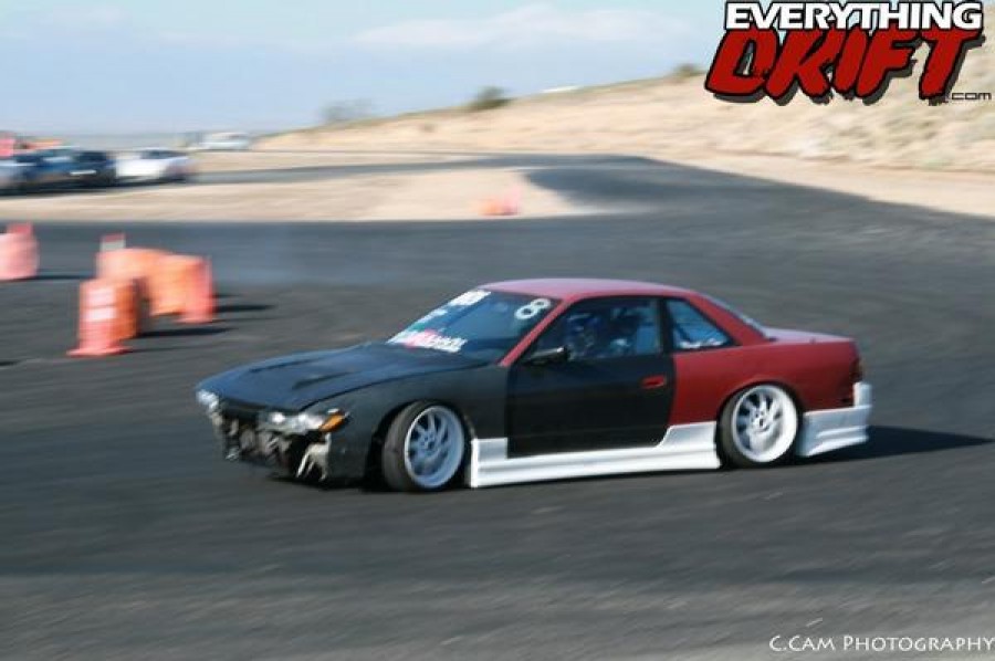 Nissan Silvia S13 wheels Falken Hanabi 17″ 9J ET-5 215/40