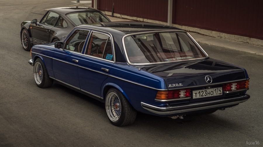 Mercedes-Benz W123 wheels BBS RS 18″ 8.5J ET36 9.5J ET23