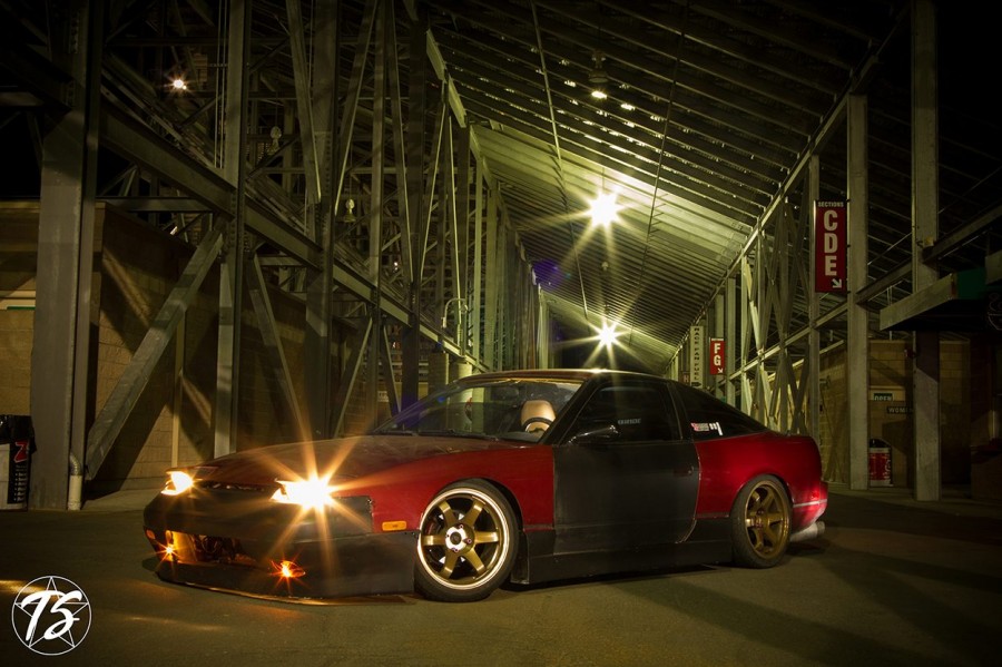 Nissan Silvia S13 wheels Rota Grid 17″ 9J ET12 245/40