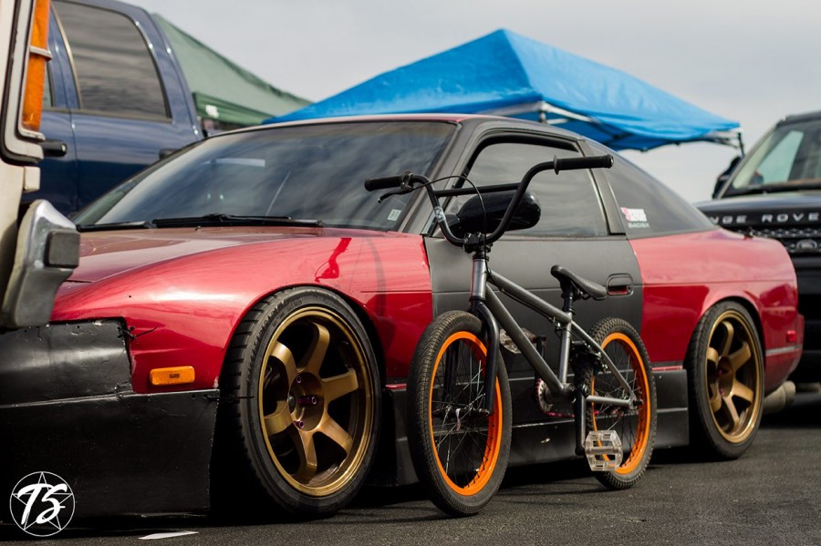 Nissan Silvia S13 wheels Rota Grid 17″ 9J ET12 245/40