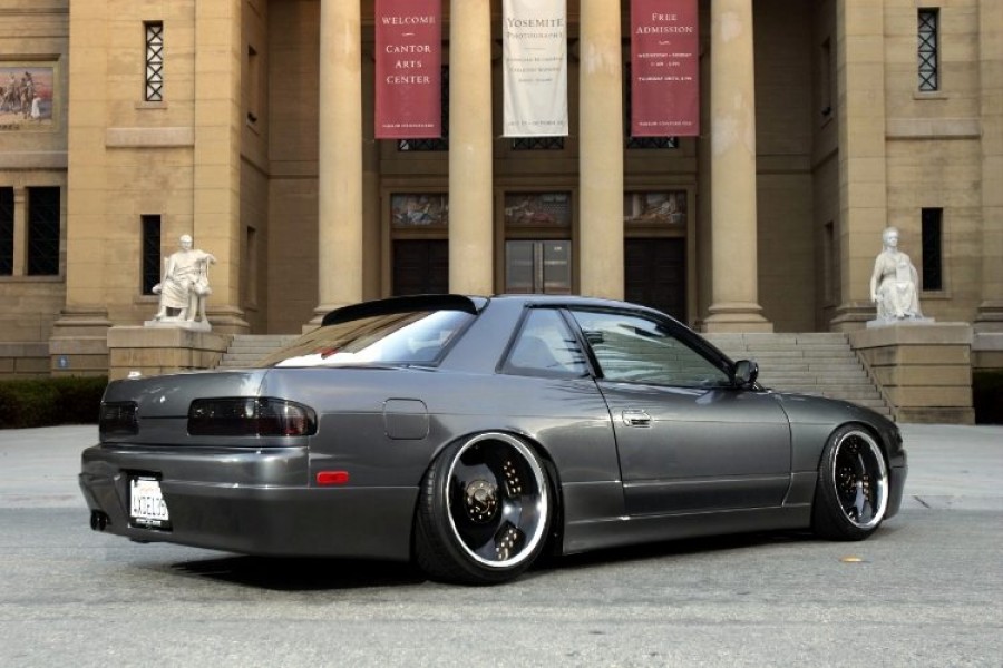 Nissan Silvia S13 wheels Work Euroline DH 18″ 9J ET2 215/40 10J ET-7 225/40