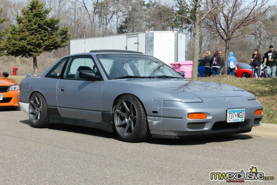 Nissan Silvia S13 wheels MB Battle 17″ 9.5J ET15 235/40 225/45