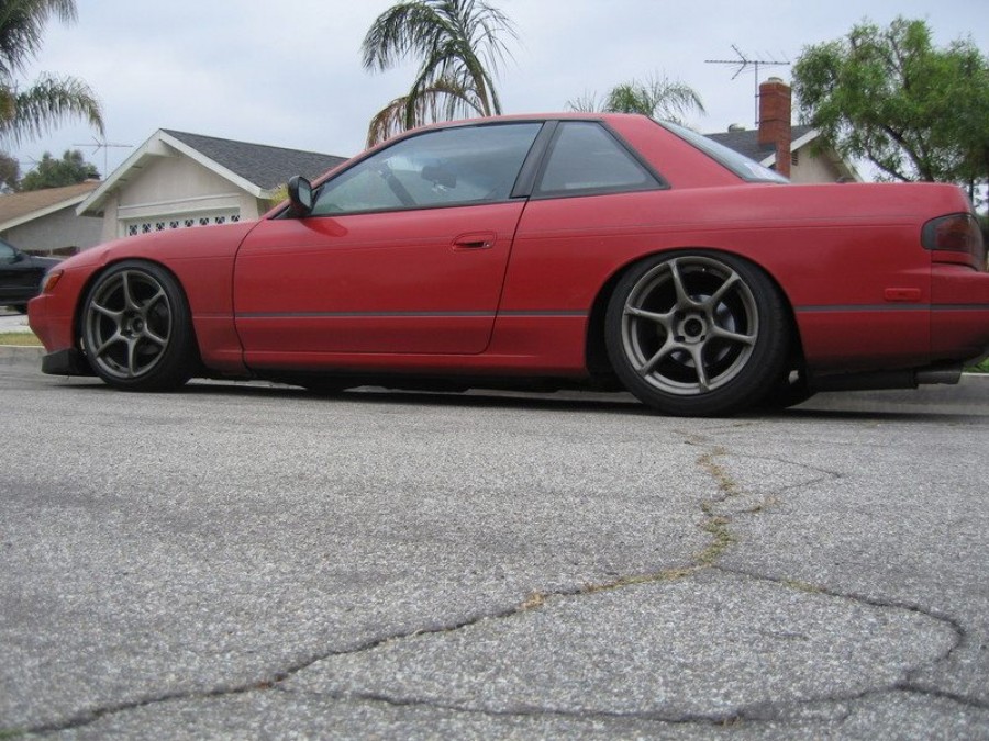Nissan Silvia S13 wheels Grenade GX-01 17″ 9J ET10 205/40 205/45