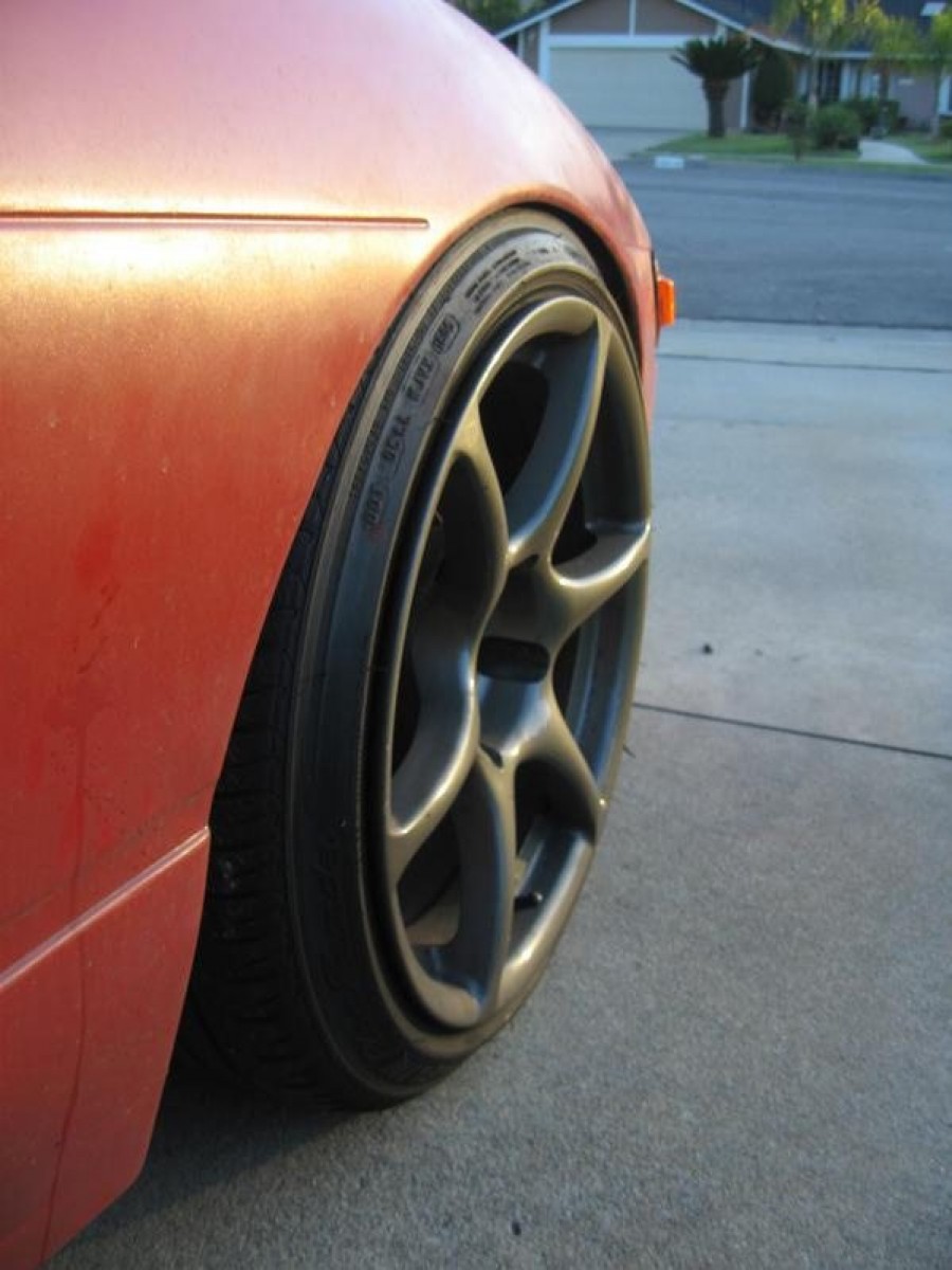 Nissan Silvia S13 wheels Grenade GX-01 17″ 9J ET10 205/40 205/45