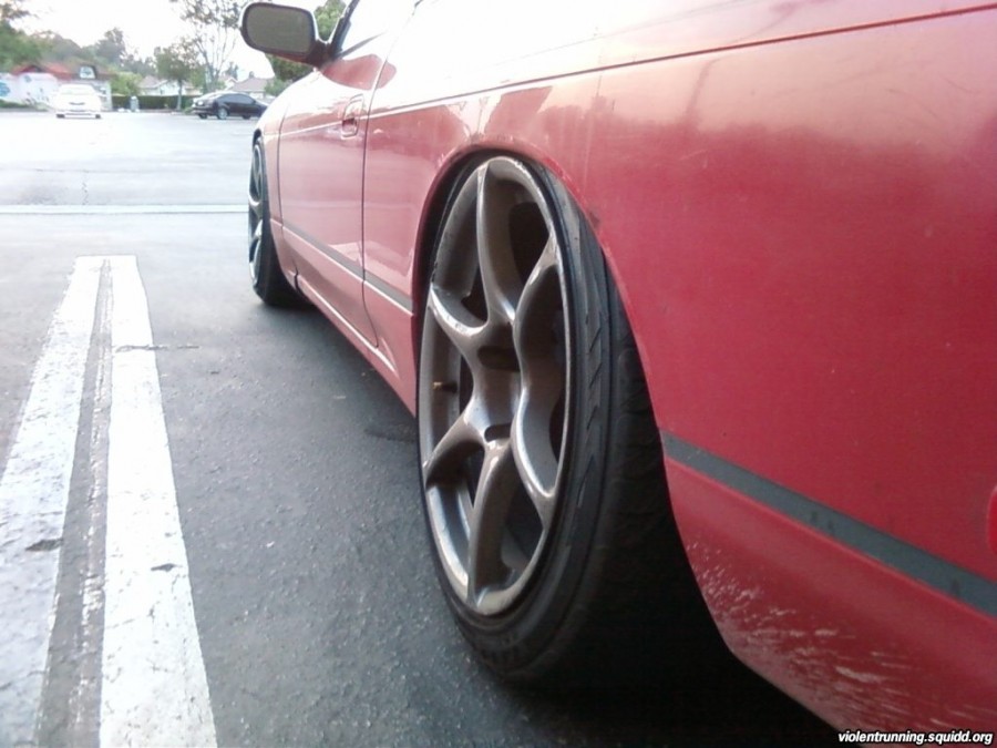 Nissan Silvia S13 wheels Grenade GX-01 17″ 9J ET10 205/40 205/45