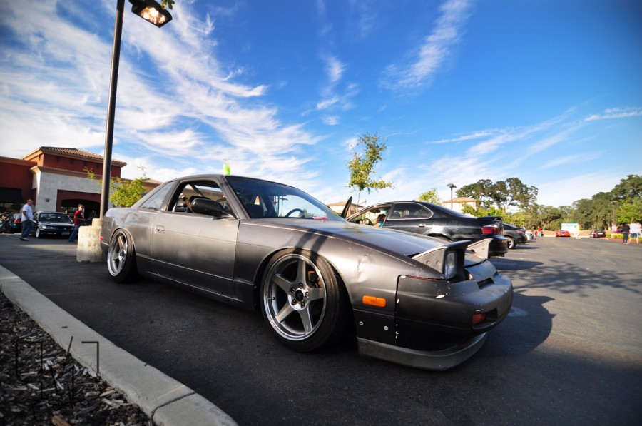 Nissan Silvia S13 wheels 17″ 9J 205/45 ET-5 215/45
