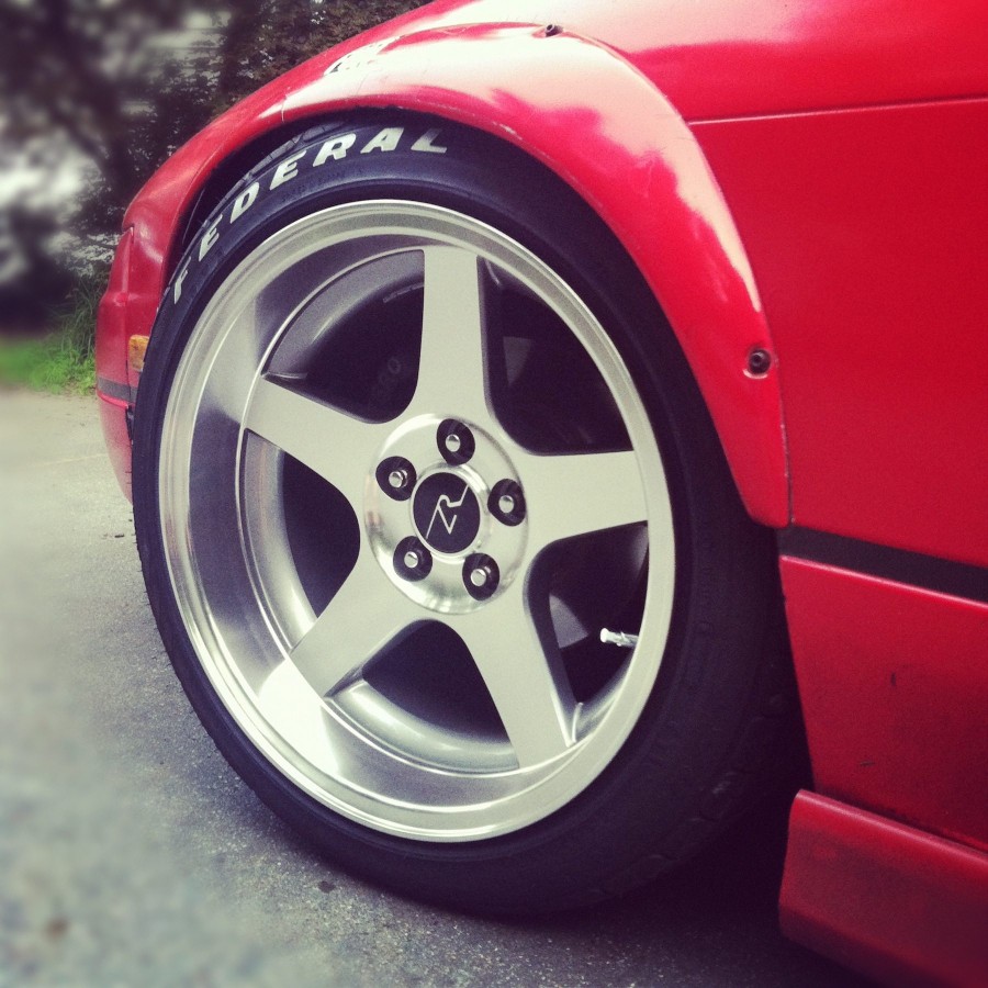 Nissan 180SX/200SX/240SX S13 wheels OEM Ford Mustang Cobra R 17″ 10.5J ET20 255/40