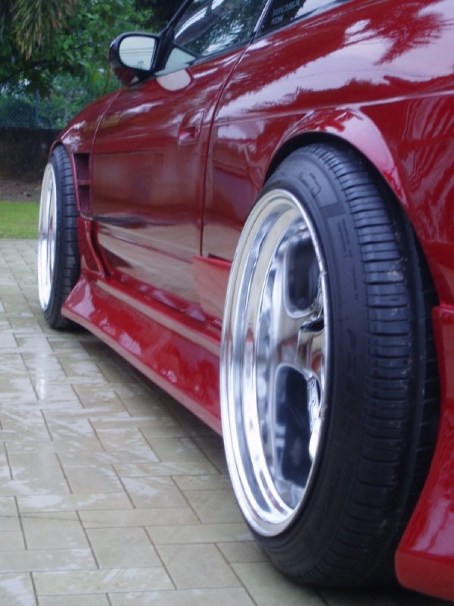 Nissan 180SX/200SX/240SX S13 wheels SSR Professor SP1 18″ 9J ET16 225/40 11J ET-22 245/40