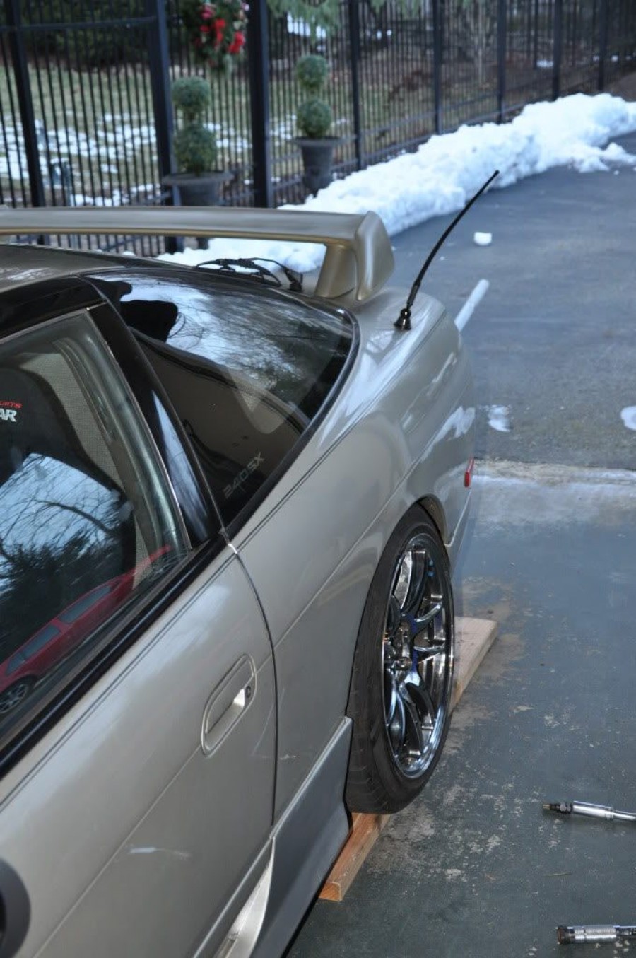 Nissan 180SX/200SX/240SX S13 wheels Work Emotion CR KAI 17″ 8J ET2 215/45 9J ET13 235/40