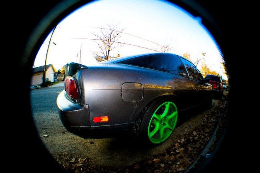 Nissan Silvia S13 wheels Grenade GX-01 17″ 9J ET15 215/40 ET-5