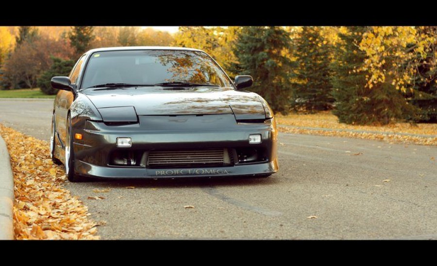 Nissan Silvia S13 wheels 5Zigen FN01R-C 17″ 9J ET15 235/40 10J 215/45