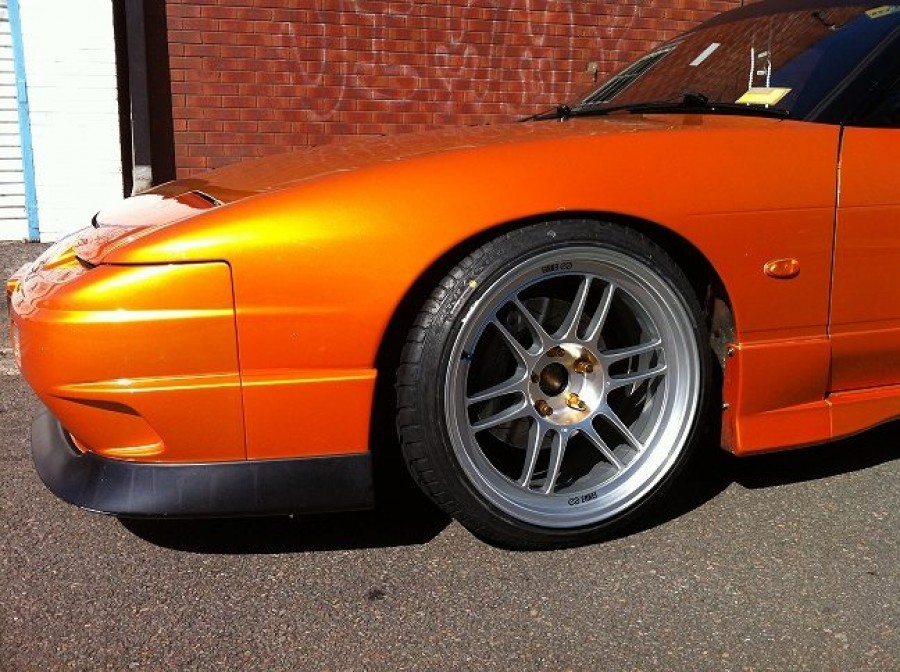 Nissan 180SX/200SX/240SX S13 wheels Enkei RPF1 18″ 9.5J 215/40 ET10 225/40