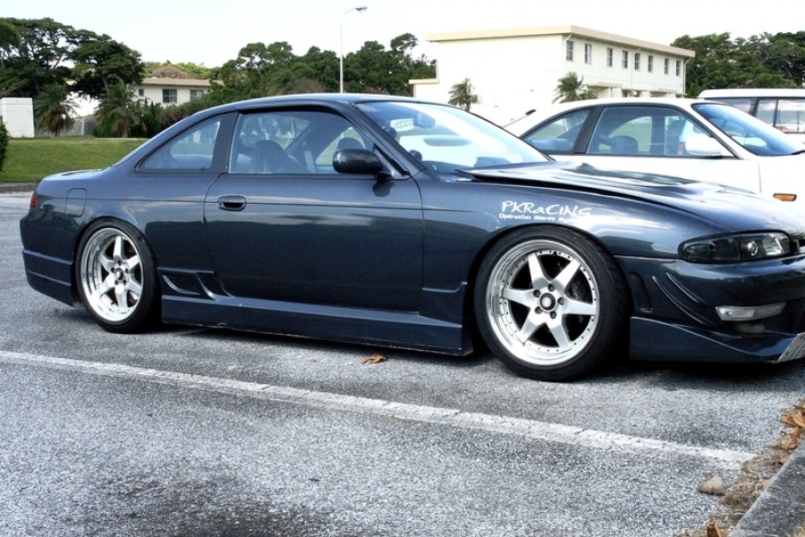 Nissan Silvia S14 wheels SSR Longchamp XR-4Z 18″ 9.5J ET12 235/40 Zenki 
