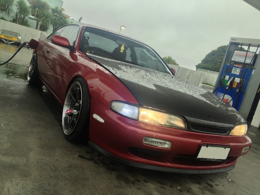Nissan Silvia S14 wheels Diezel Drift 18″ 9.5J ET12 225/40