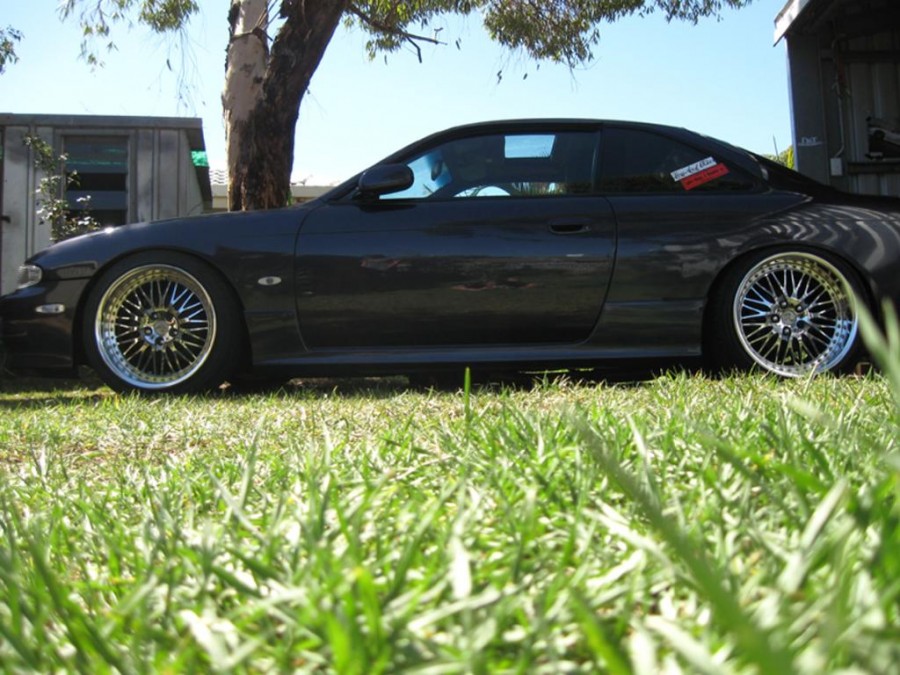 Nissan Silvia S14 wheels Work Bersaglio Mesh 18″ 9J ET-5 225/40 10J 235/40 SIL-O14 