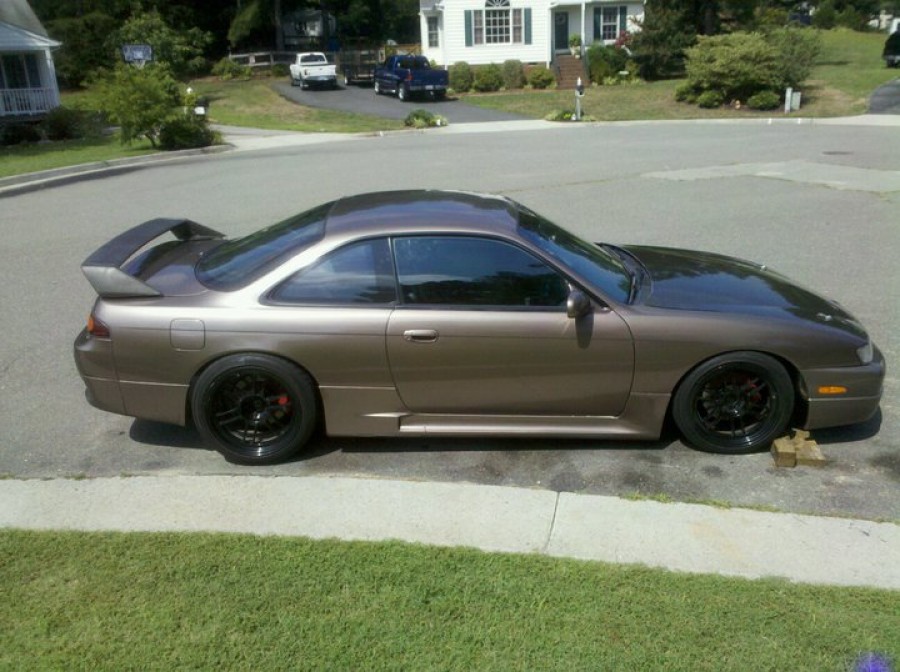Nissan Silvia S14 wheels Enkei RPF1 17″ 9J ET22 235/40 18″ 10.5J ET15 255/40