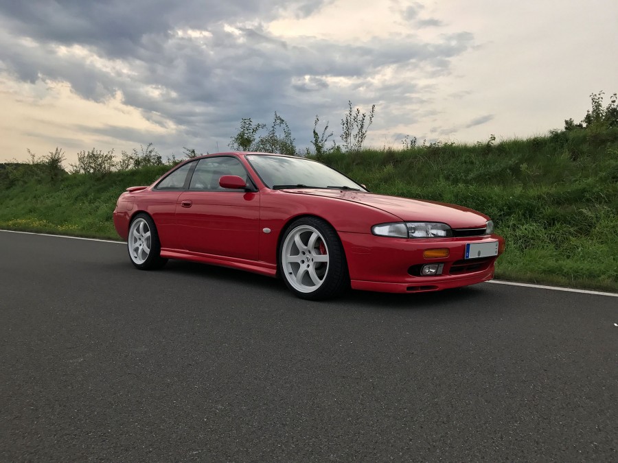 Nissan Silvia S14 wheels OEM Nissan Z33 18″ 8.5J ET33 225/40