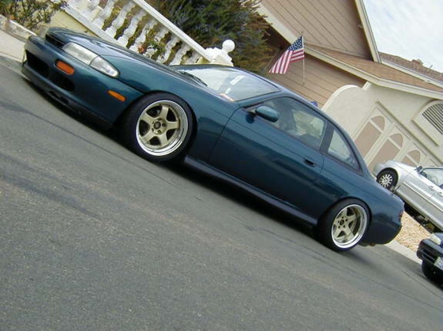 Nissan Silvia S14 wheels SSR Professor SP1 17″ 9J ET6 235/40 10J ET-1
