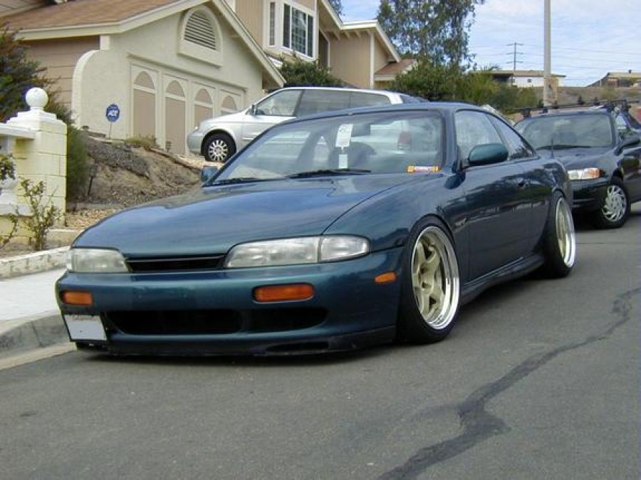 Nissan Silvia S14 wheels SSR Professor SP1 17″ 9J ET6 235/40 10J ET-1