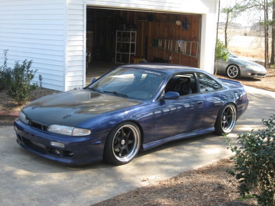 Nissan Silvia S14 wheels Jline 7SL2 18″ 9.5J ET18 225/40 ET13