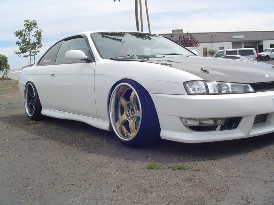 Nissan Silvia S14 wheels Rays Gram Lights 57 Pro 18″ 10J ET2 215/40 225/40