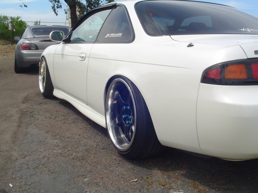 Nissan Silvia S14 wheels Rays Gram Lights 57 Pro 18″ 10J ET2 215/40 225/40