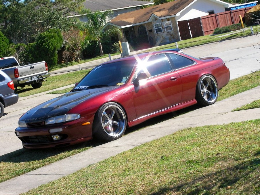Nissan Silvia S14 wheels Work VS-KF 18″ 9.5J ET7 225/40 10J 235/40 AzNCmB 