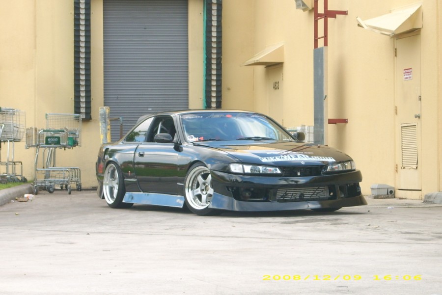 Nissan Silvia S14 wheels SSR Professor SP1 17″ 9J ET-2 215/45 18″ 10J ET-1 225/40