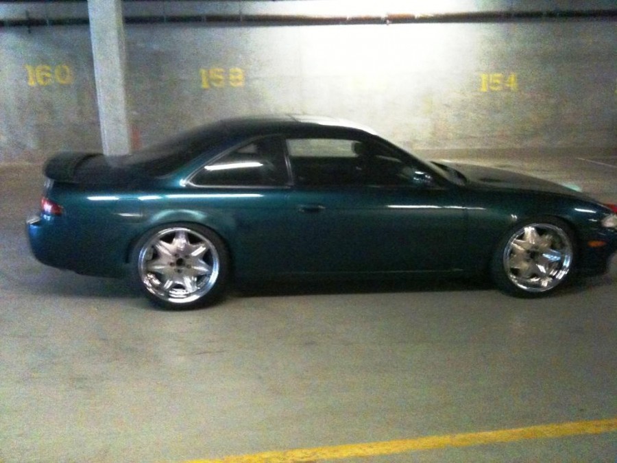 Nissan Silvia S14 wheels Work LS 207 18″ 10J 235/40 11J 265/35