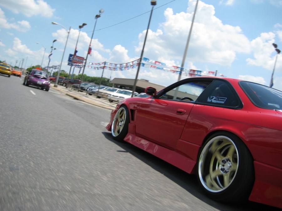 Nissan Silvia S14 wheels SSR D5R 18″ 9J 225/40 10.5J ET-26 255/35