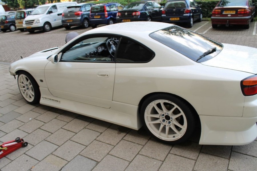 Nissan Silvia S15 wheels Work Emotion CR KAI 18″ 8.5J ET30 225/40 9.5J 265/35