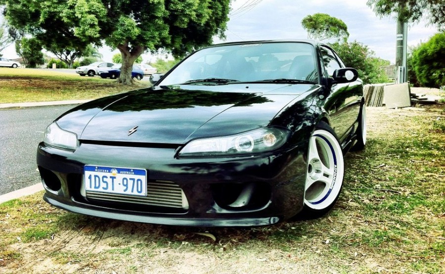 Nissan Silvia S15 wheels Advan Yokohama RA03 17″ 9.5J ET19 215/45