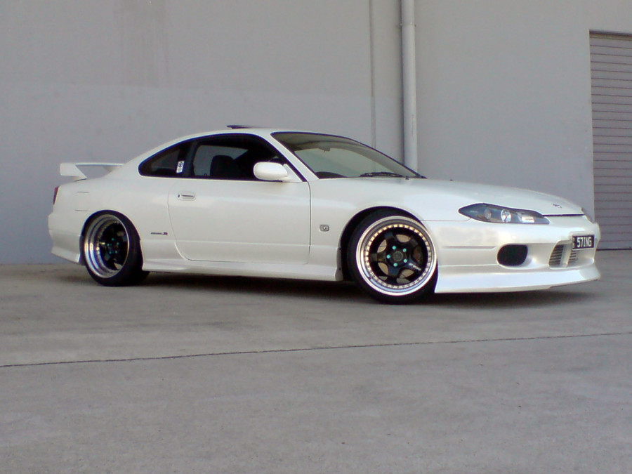 Nissan Silvia S15 wheels Work Meister S1 3P 18″ 8.5J ET24 215/30 10J ET30 235/30