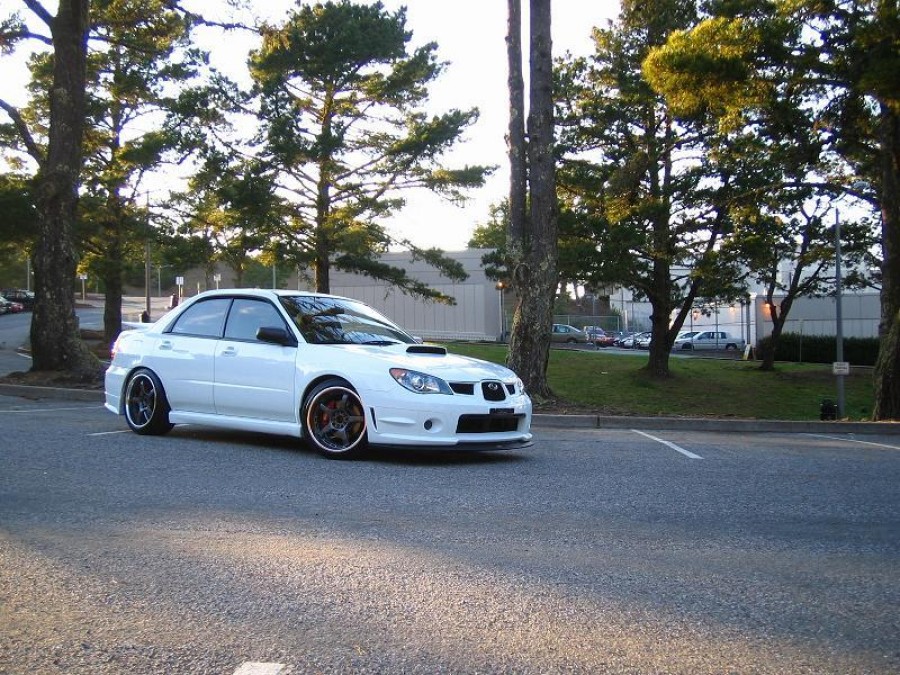 Subaru Impreza GD, GG wheels Rays G-Games 77 Wolf 18″ 9.5J ET40 235/40 WRX 
