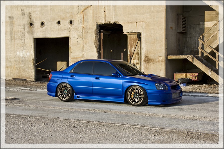 Subaru Impreza GD, GG wheels Work Emotion CR KAI 18″ 9.5J ET38 255/35 WRX STI 
