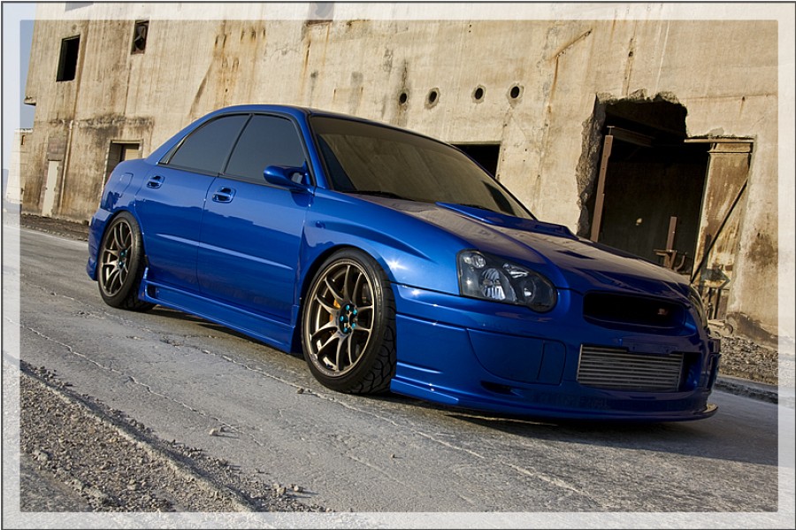 Subaru Impreza GD, GG wheels Work Emotion CR KAI 18″ 9.5J ET38 255/35 WRX STI 