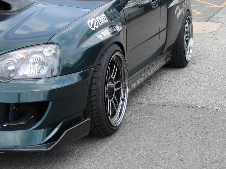 Subaru Impreza wheels Enkei RPF1 18″ 10.5J ET15 265/35 WRX STI 