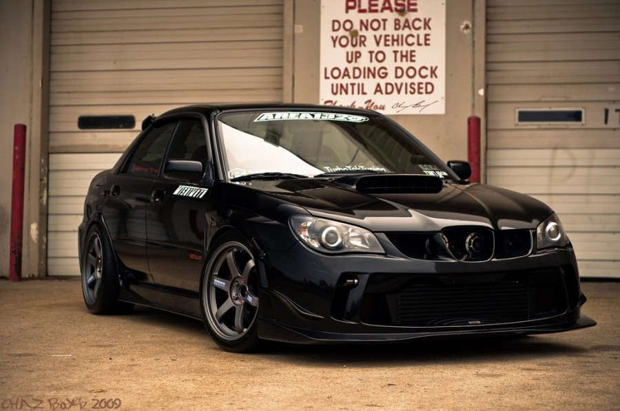 Subaru Impreza GD, GG wheels Rays Volk Racing TE37 18″ 9.5J ET22 255/35 WRX STI 
