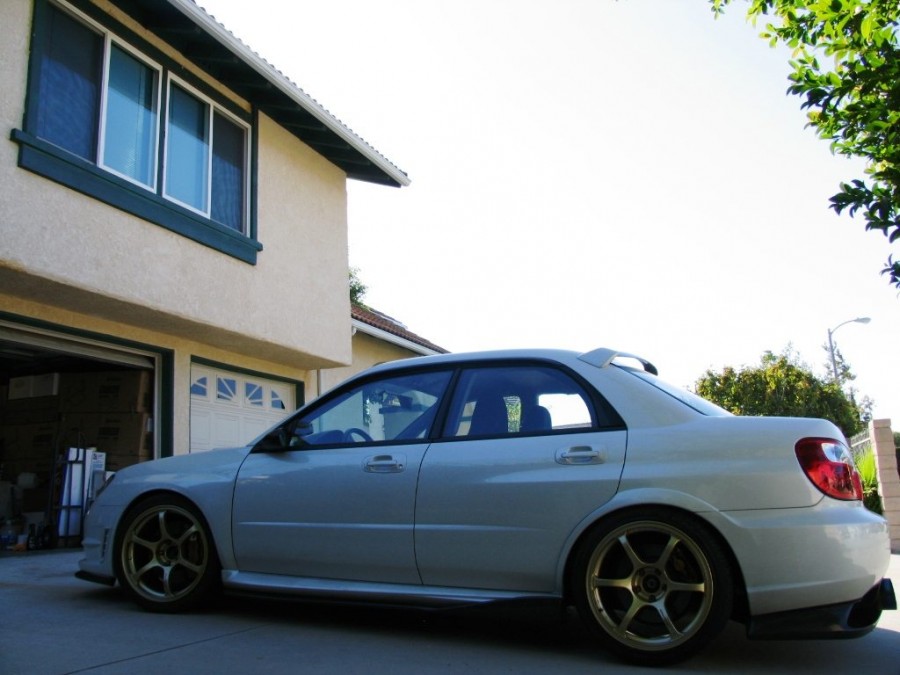 Subaru Impreza GD, GG wheels Advan Yokohama RG II 18″ 10J ET35 265/35 WRX STI 