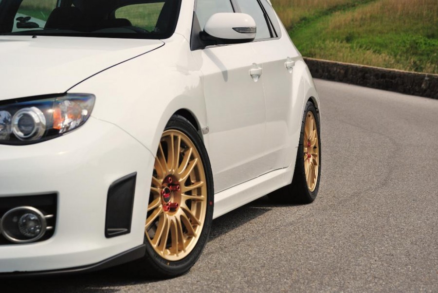 Subaru Impreza GE, GV, GH, GR wheels OEM Subaru Impreza 18″ 8.5J ET52 265/35 WRX STI 