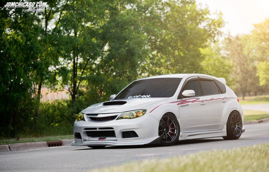 Subaru Impreza GE, GV, GH, GR wheels Advan Yokohama RZ 18″ 10J ET25 255/35 WRX STI 