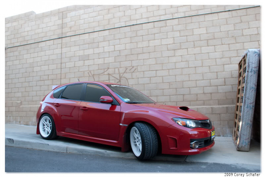 Subaru Impreza wheels Enkei RPF1 18″ 10J ET35 265/35 ET38 WRX STI 