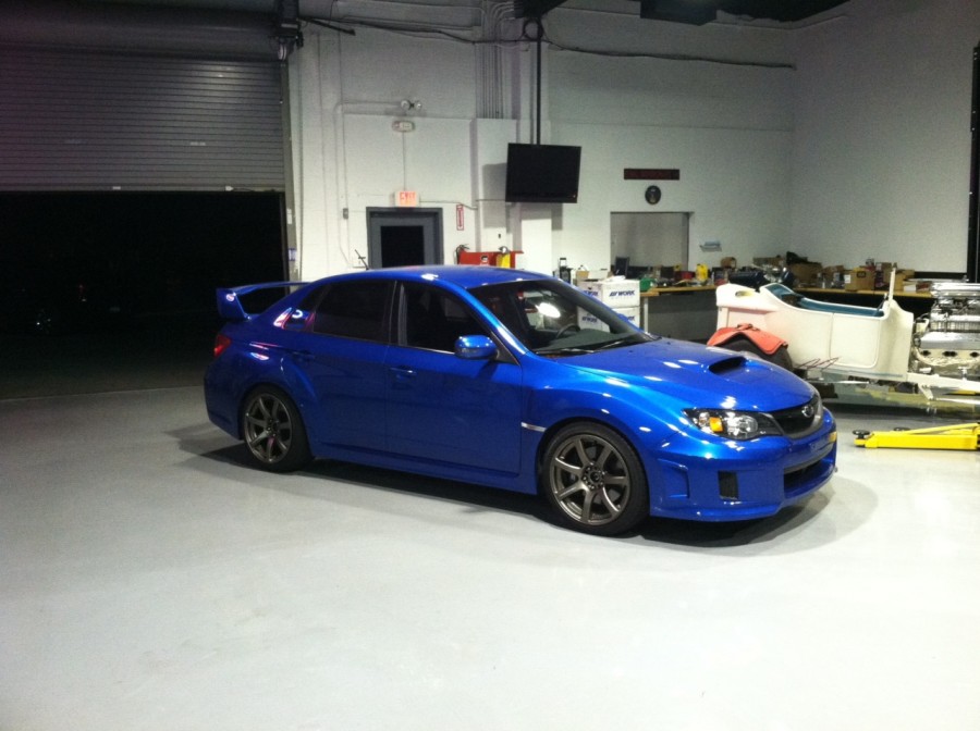 Subaru Impreza wheels Work Emotion XT7 18″ 9.5J ET38 245/40 WRX STI. Akmike 